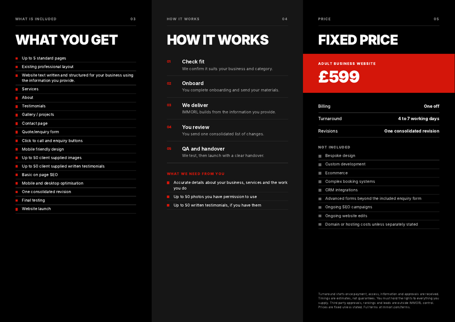 Brochure back